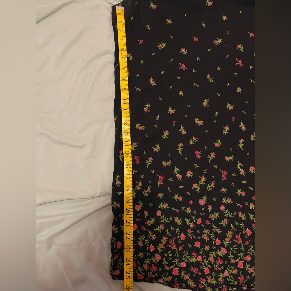 Old Navy Black Floral Tank Dress- Copy - Picture 8 of 11